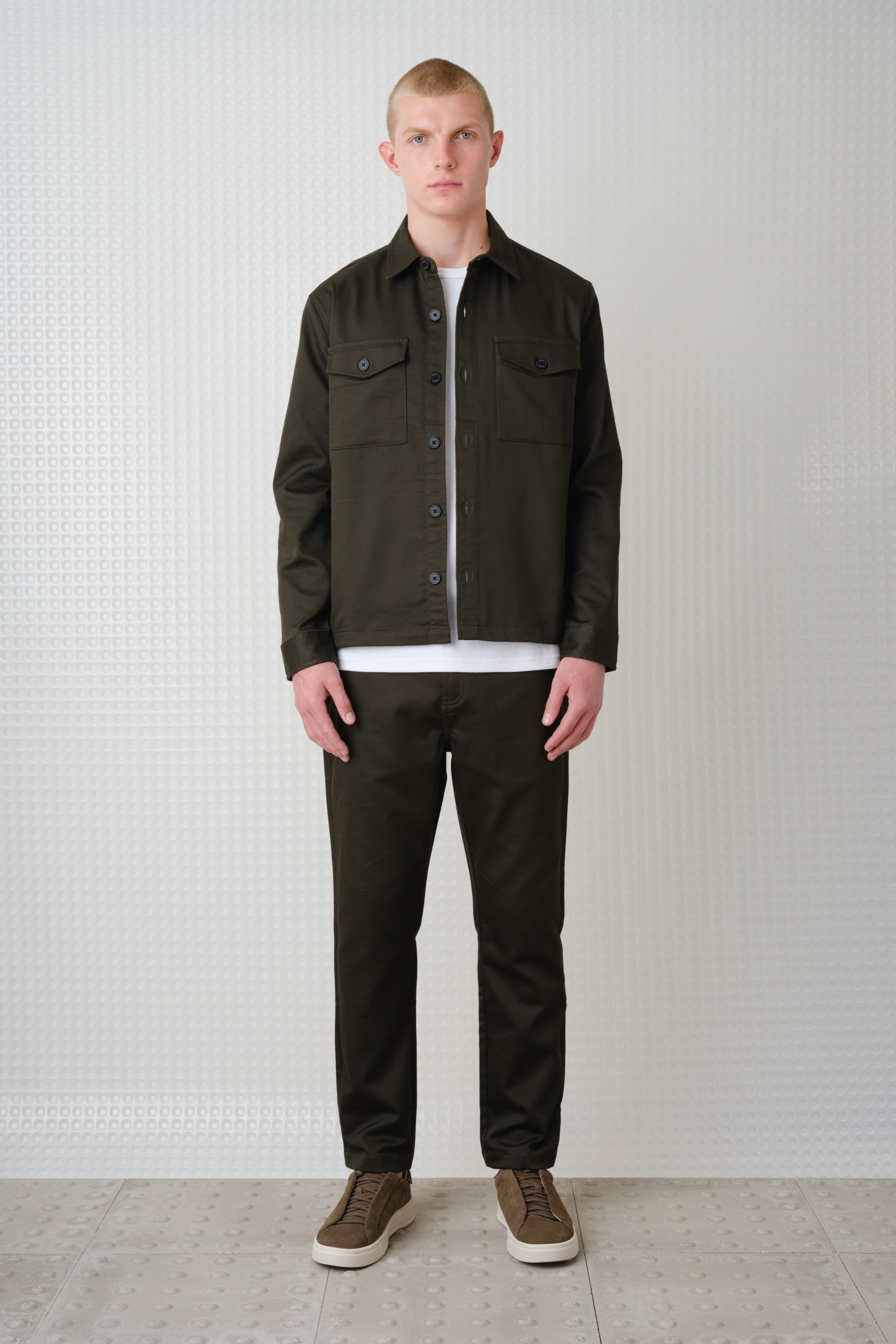 Ross - Tech Nylon Jacket - Khaki