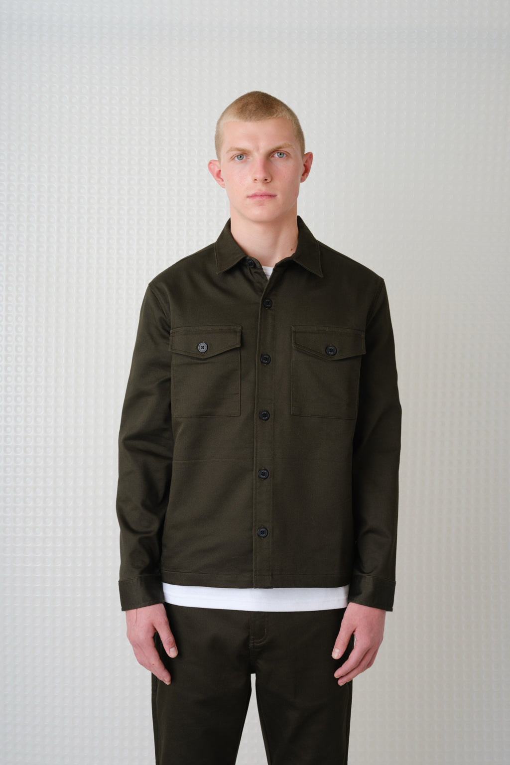 Ross - Tech Nylon Jacket - Khaki