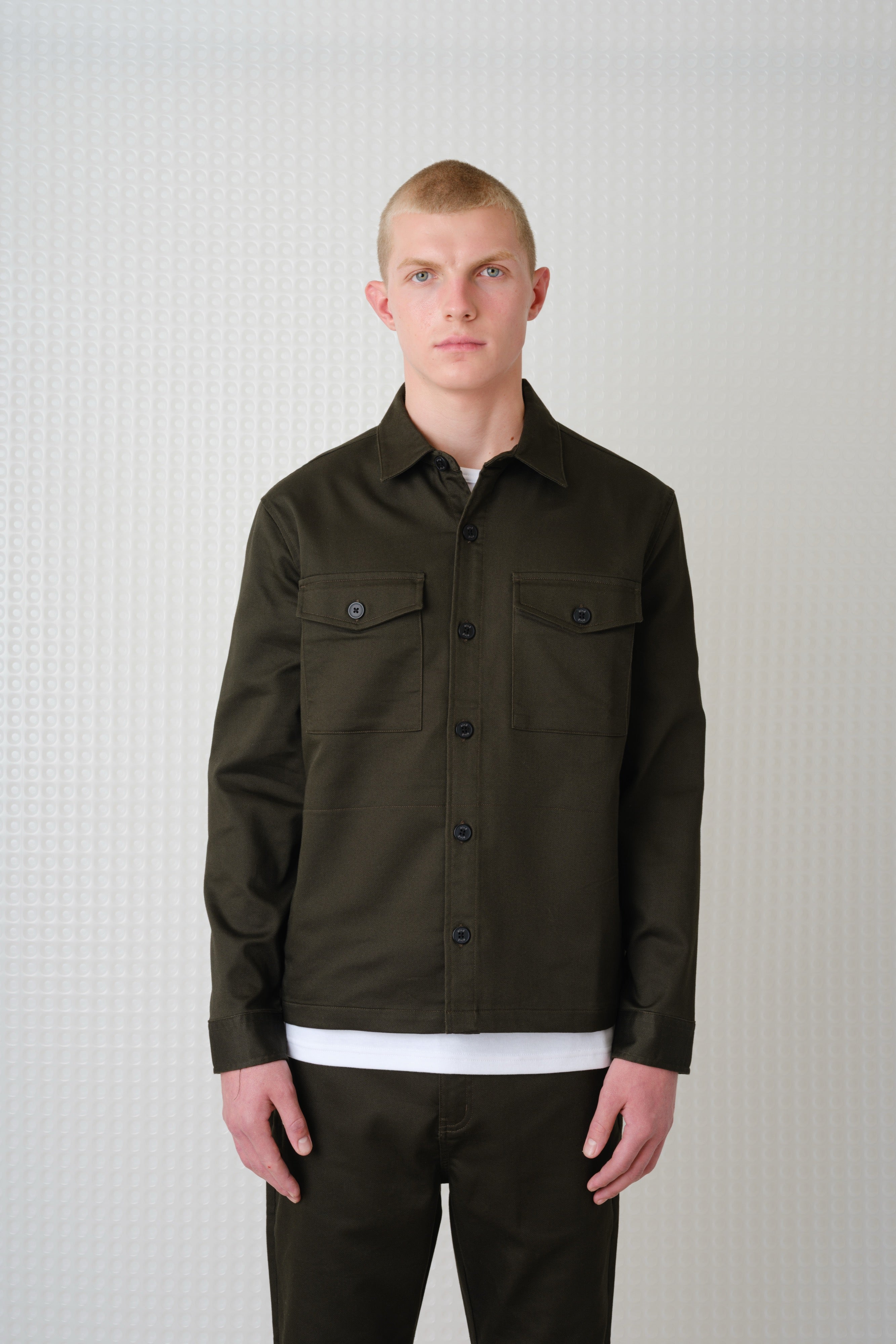 Ross - Tech Nylon Jacket - Khaki