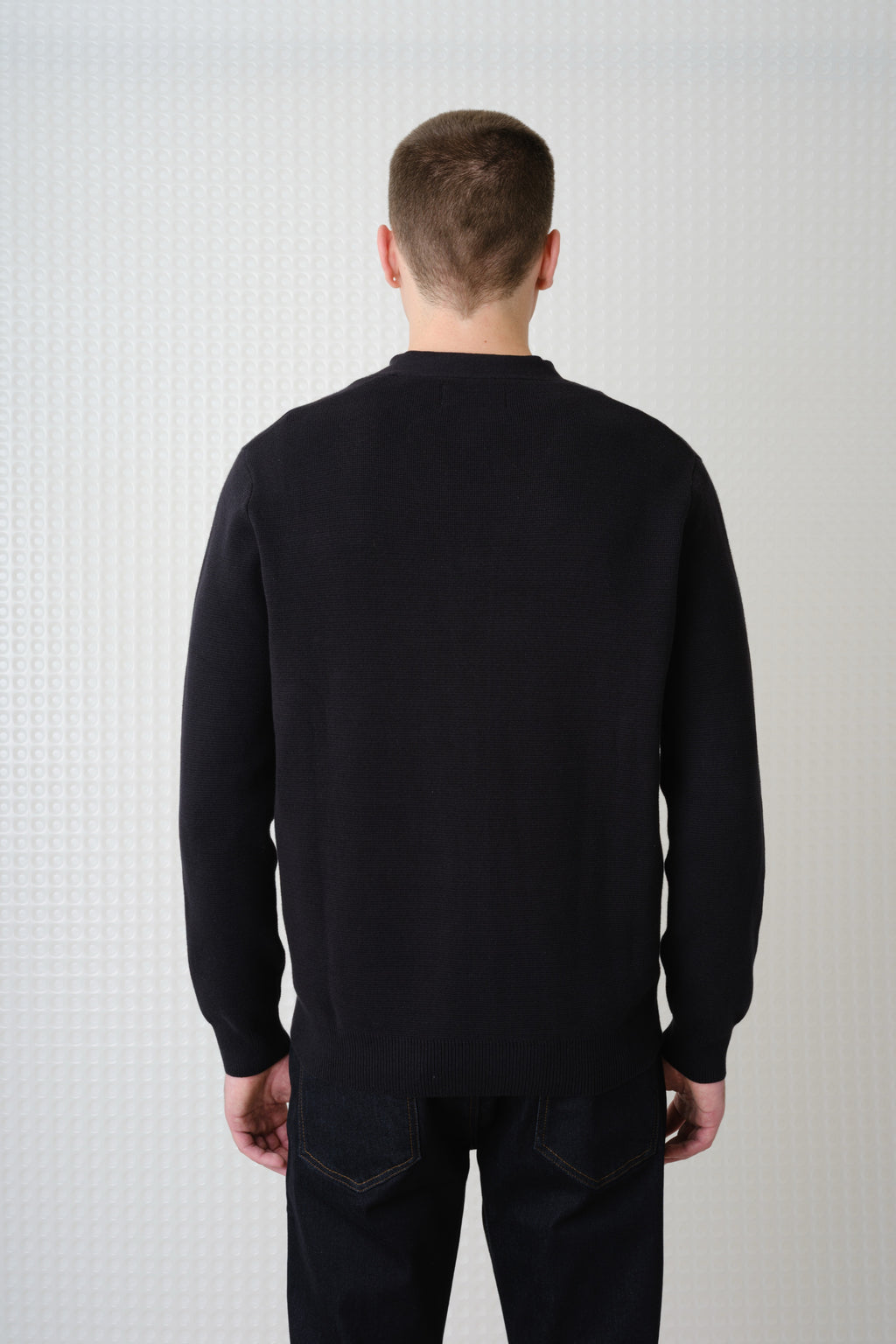 Skall - High Break Cardigan - Black