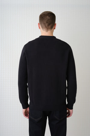 Skall - High Break Cardigan - Black