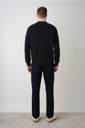 Skall - High Break Cardigan - Black