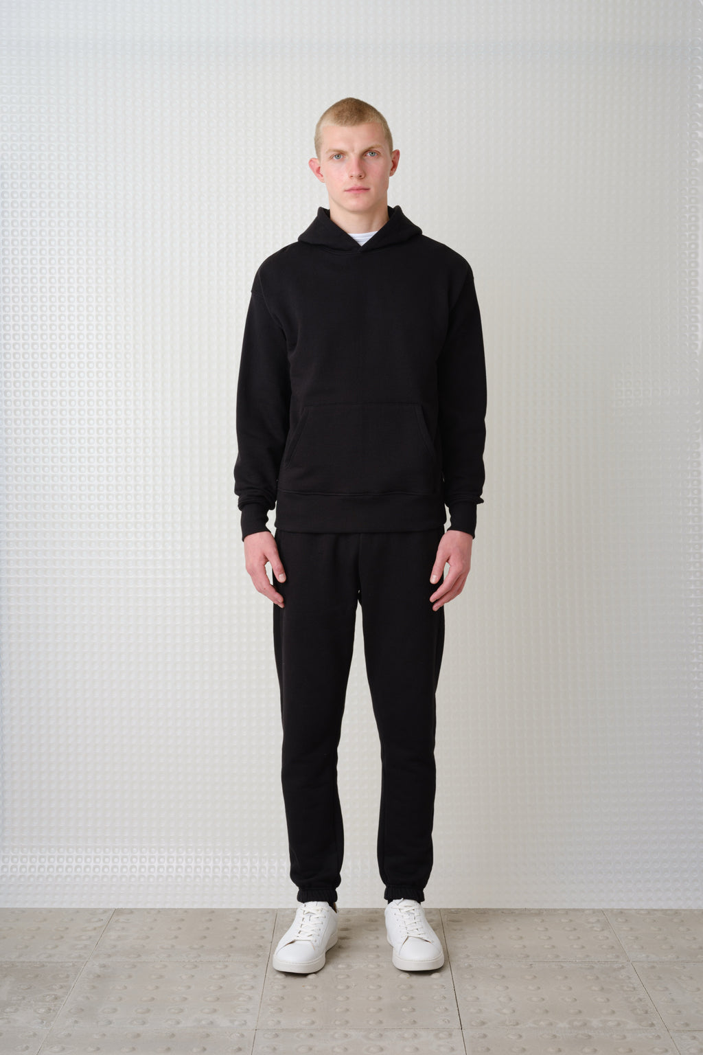 Swansen - 450GSM Brush Back Hoodie - Black