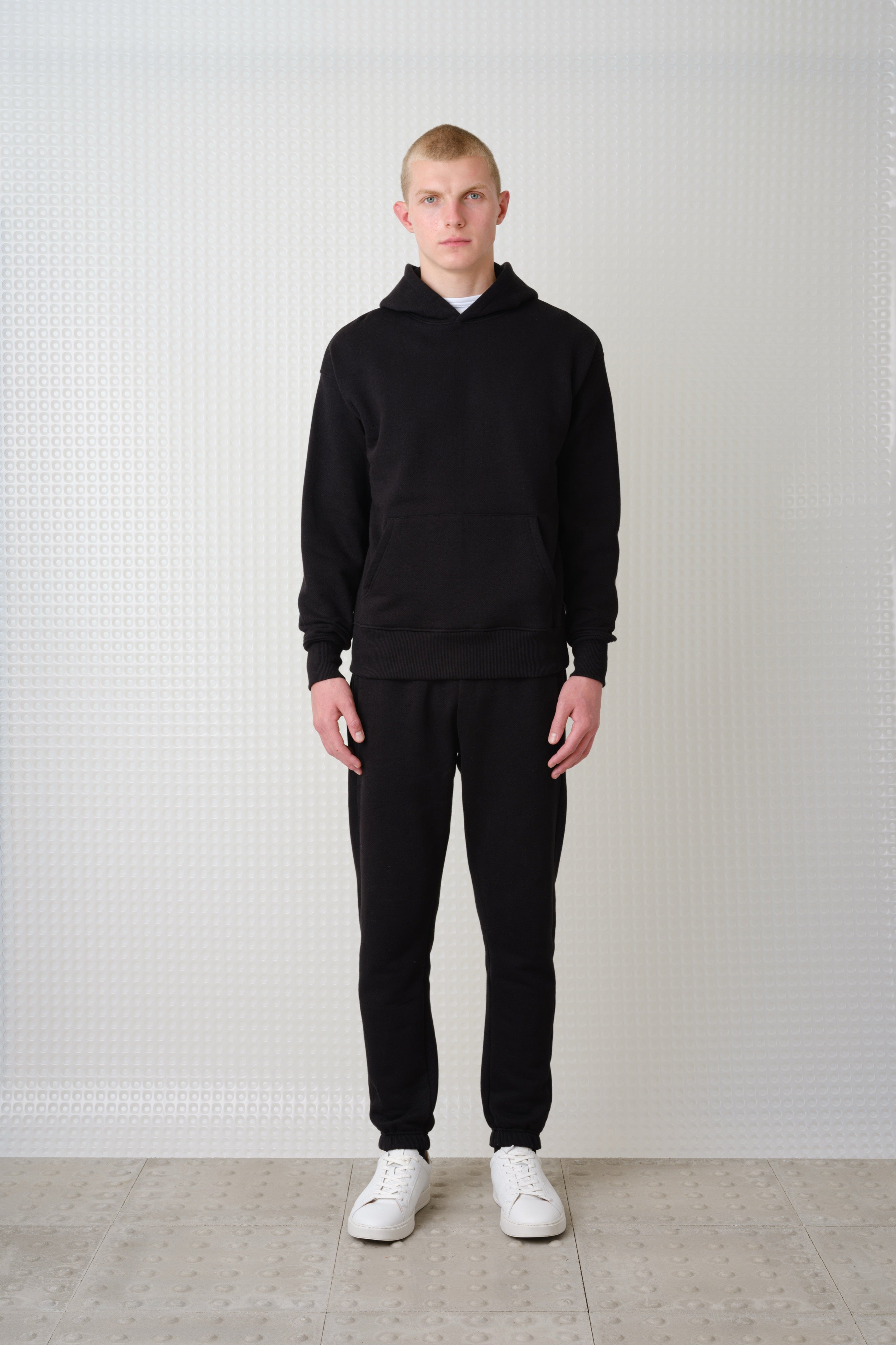 Swansen - 450GSM Brush Back Hoodie - Black