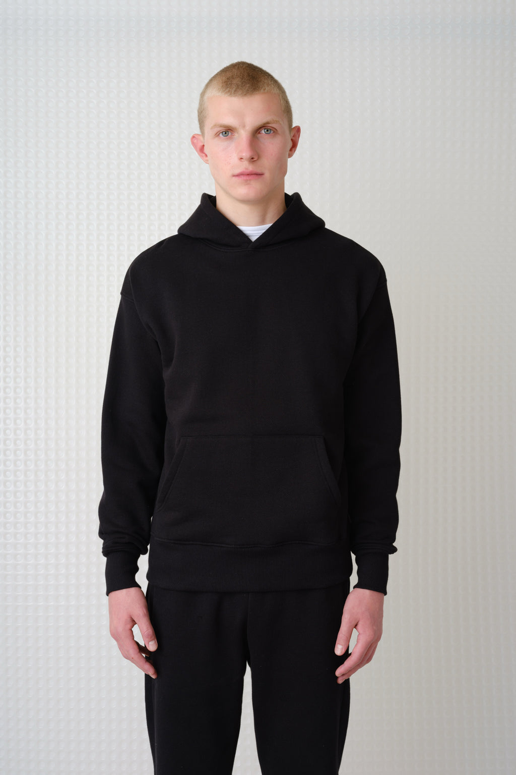 Swansen - 450GSM Brush Back Hoodie - Black