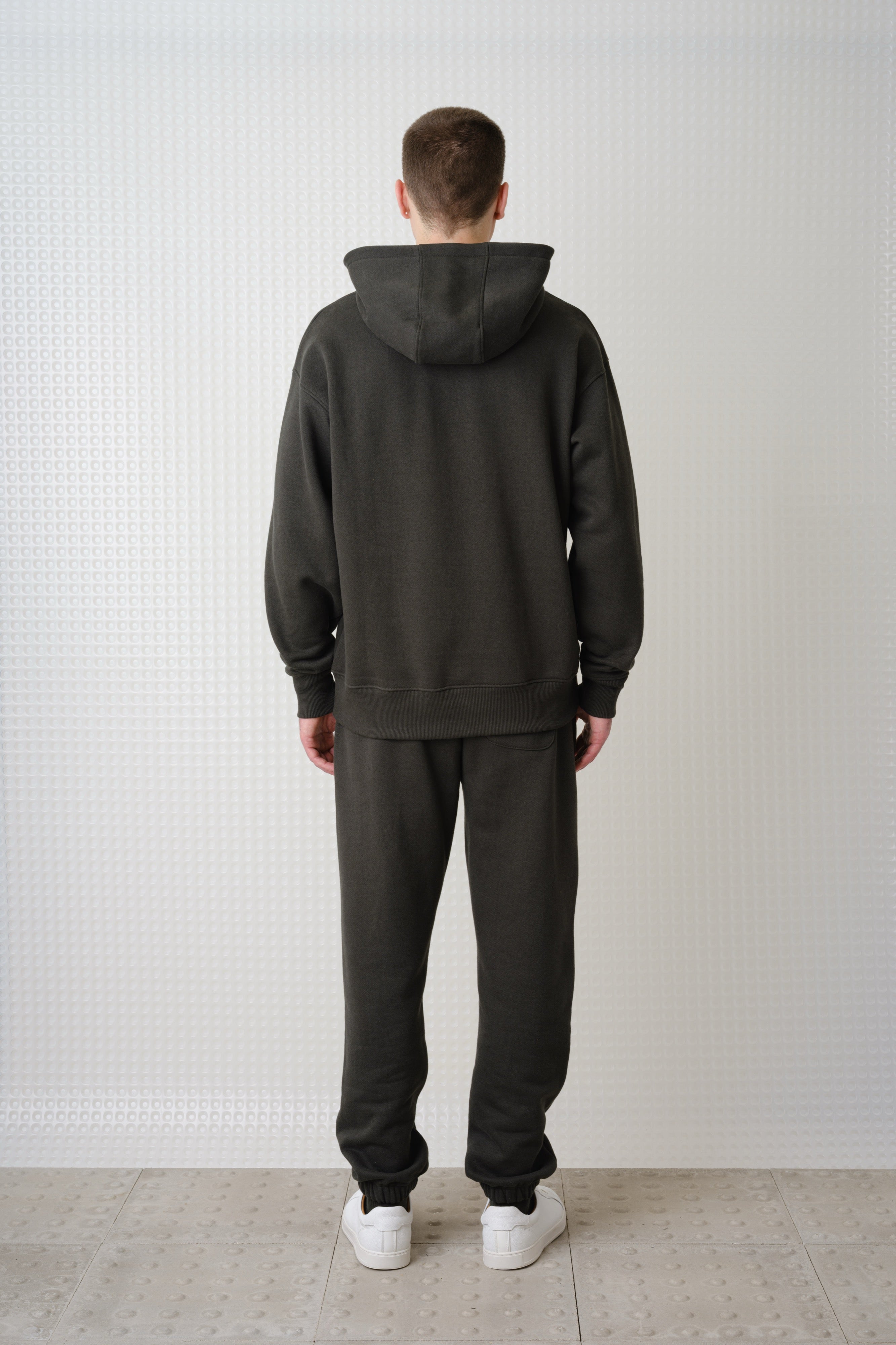 Swansen - 450GSM Brush Back Hoodie - Dark Olive