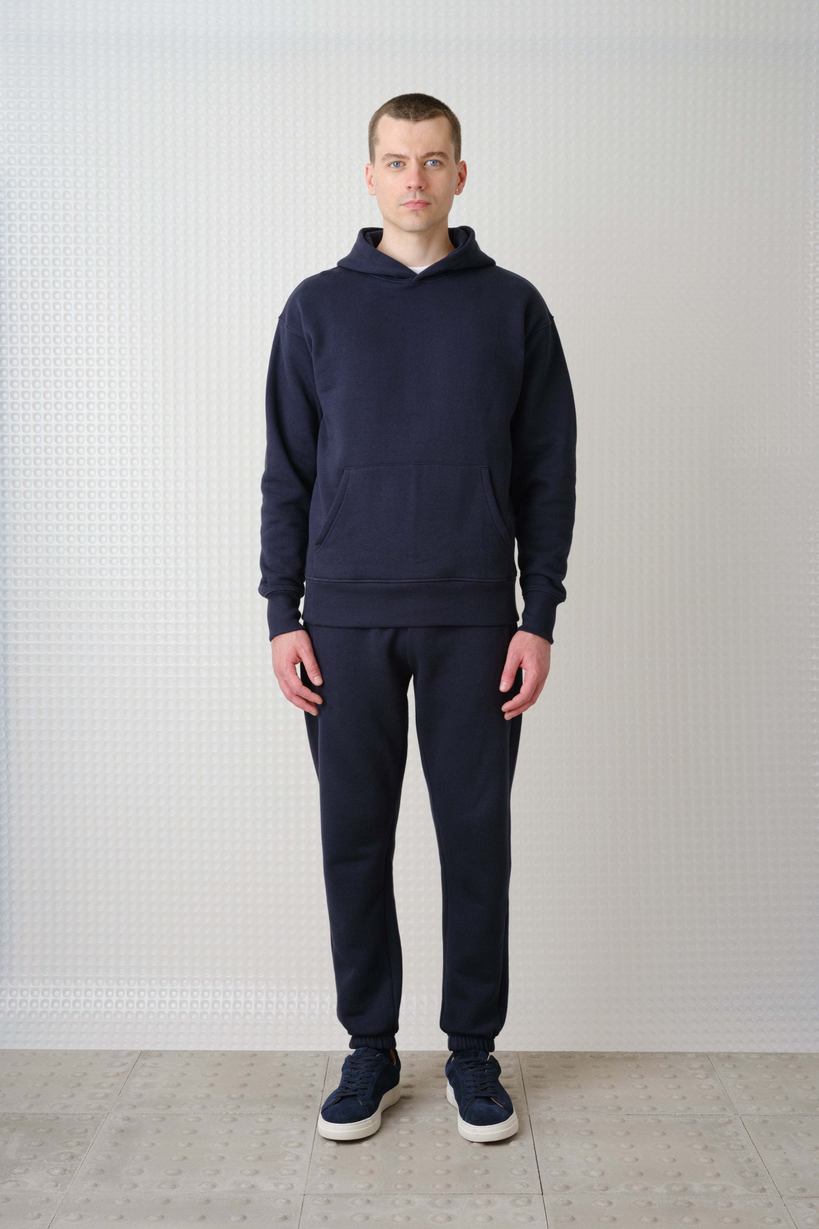 Swansen - 450GSM Brush Back Hoodie - Navy