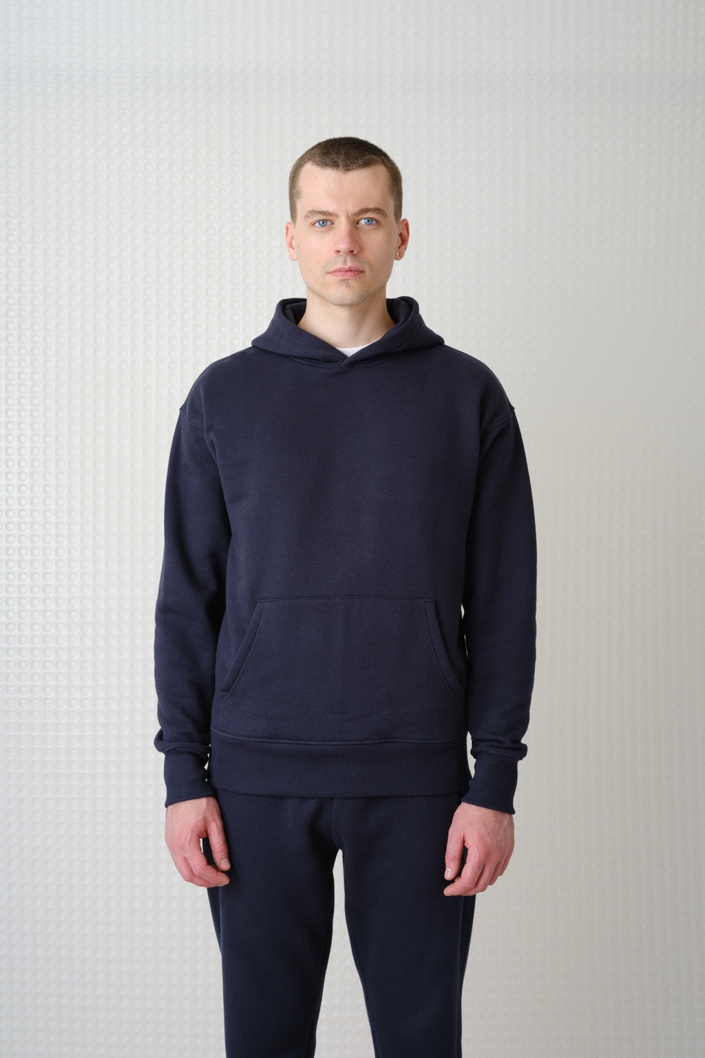 Swansen - 450GSM Brush Back Hoodie - Navy