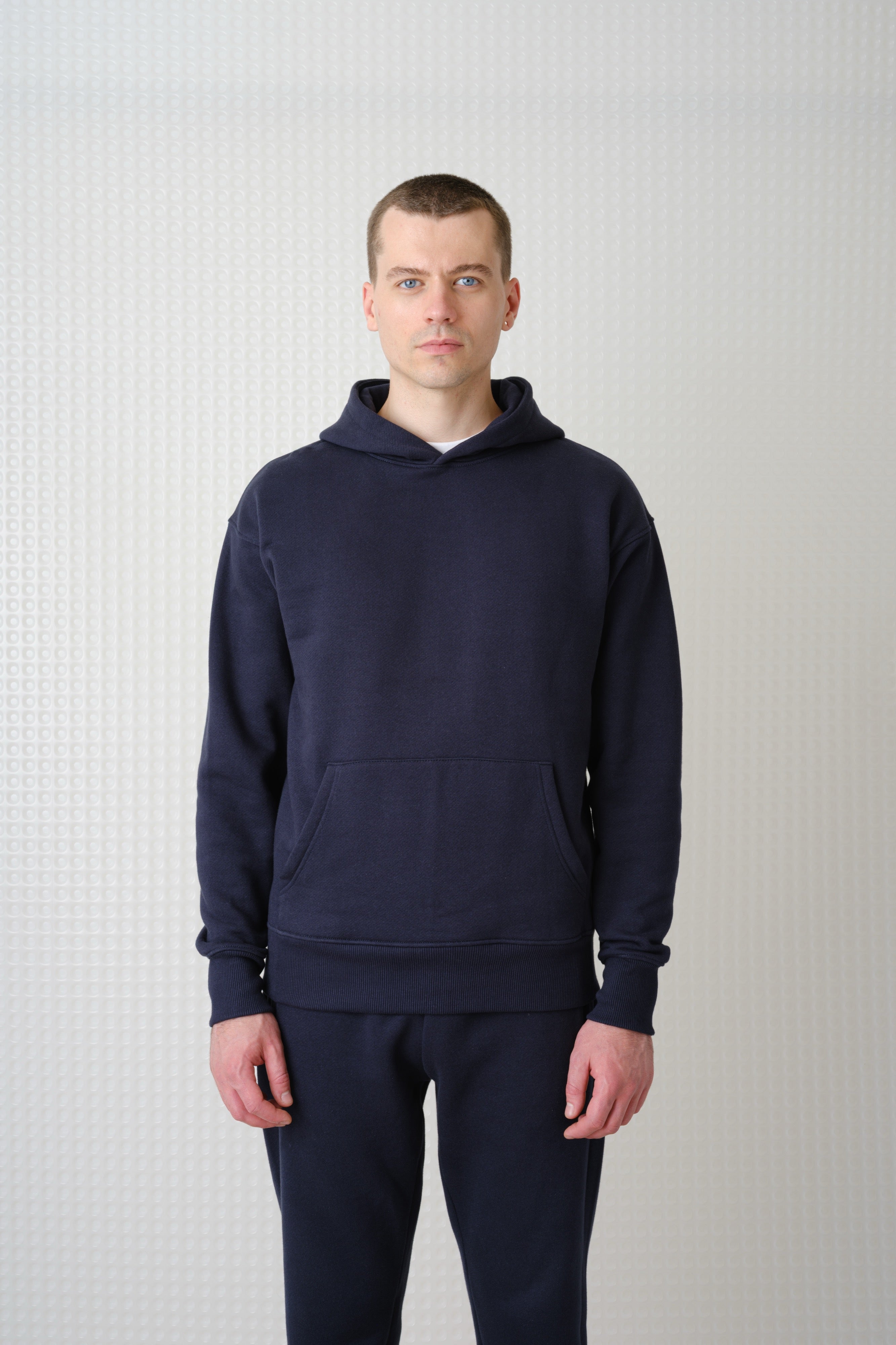 Swansen - 450GSM Brush Back Hoodie - Navy