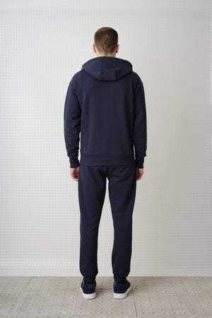 Swansen - 450GSM Brush Back Hoodie - Navy