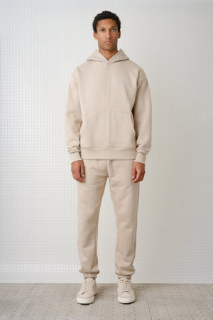 Swansen - 450GSM Brush Back Hoodie - Putty