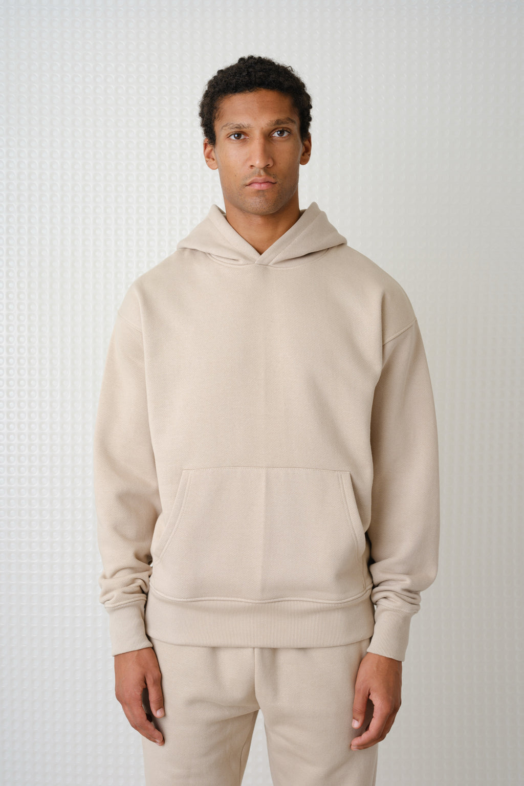 Swansen - 450GSM Brush Back Hoodie - Putty