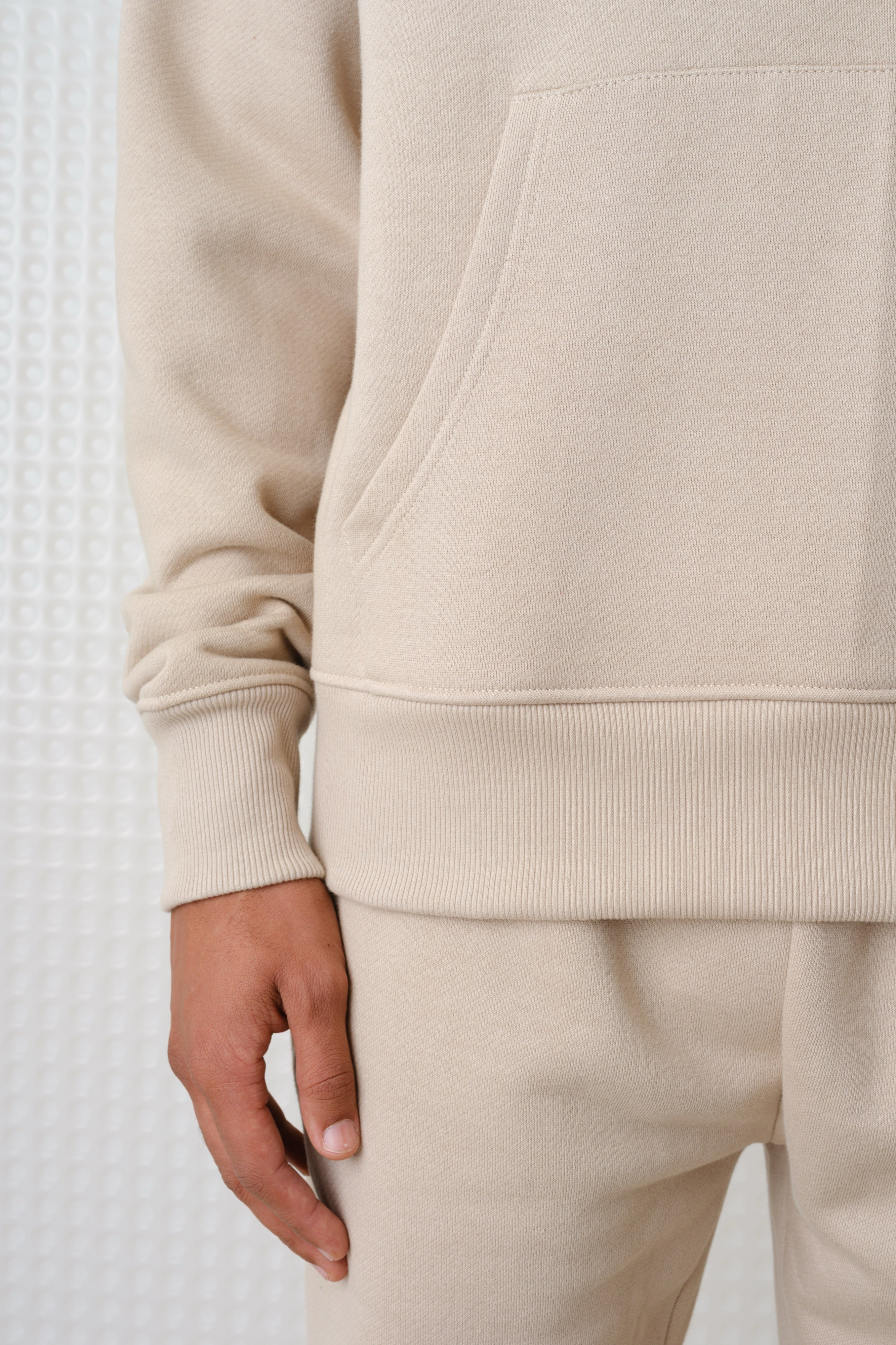 Swansen - 450GSM Brush Back Hoodie - Putty