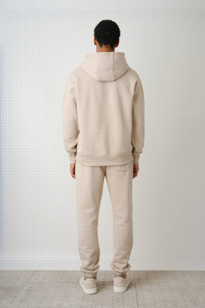 Swansen - 450GSM Brush Back Hoodie - Putty