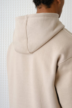 Swansen - 450GSM Brush Back Hoodie - Putty