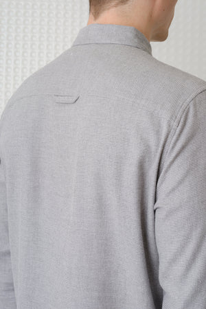 Tracks - Button Down Shirt - Grey
