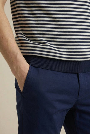 Abisko T-Shirt - Navy / Ecru
