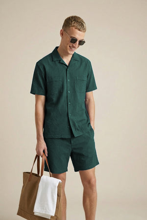 Atlantis Swim Shirt - Bottle Green