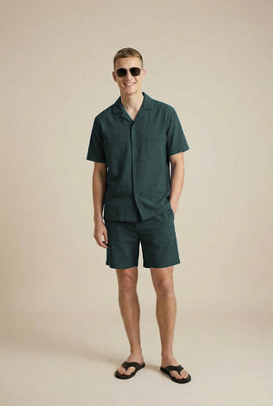 Atlantis Swim Shirt - Bottle Green