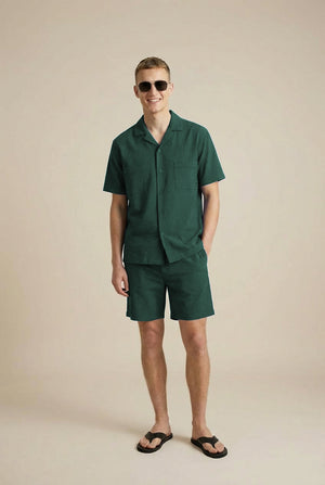Atlantis Swim Shorts - Bottle Green