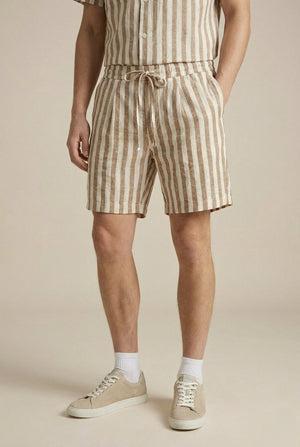 Brock Shorts Co-Ord - Ecru / Stone
