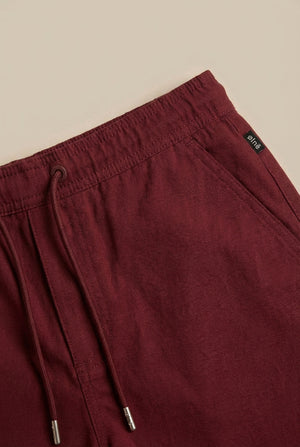 Caspian Swim Shorts - Burgundy
