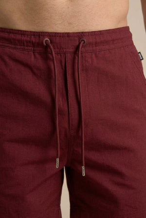 Caspian Swim Shorts - Burgundy