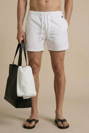 Caspian Swim Shorts - White