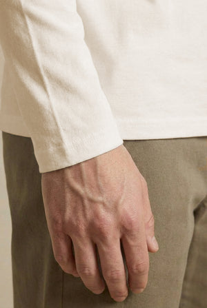 Erik Long Sleeve T-Shirt - Off White