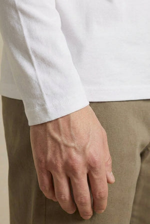 Erik Long Sleeve T-Shirt - Optic White
