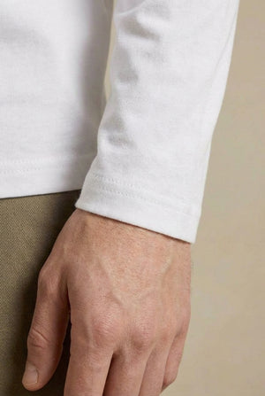 Erik Long Sleeve T-Shirt - Optic White