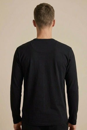 Erik Long Sleeve T-Shirt - Washed Black
