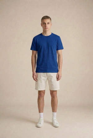 Erik Short Sleeve T-Shirt - Bright Indigo