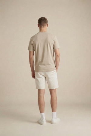 Erik Short Sleeve T-Shirt - Stone