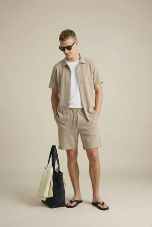 Hedda Shorts - Stone
