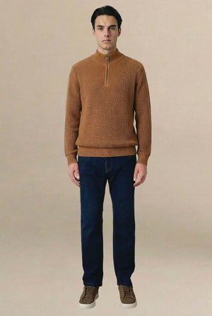 Ivar Quarter Zip - Sand