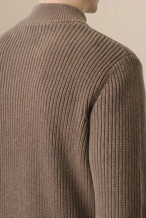 Ivar Quarter Zip - Stone