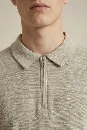 Kalmar Knit Polo - Stone