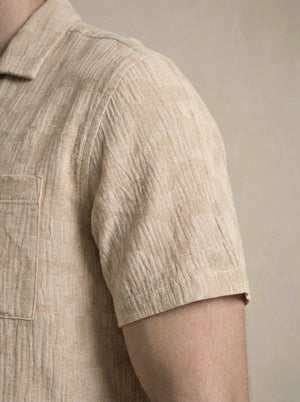 Kessler Shirt Co-Ord - Ecru / Stone