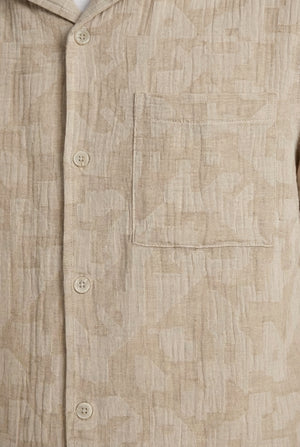 Kessler Shirt Co-Ord - Ecru / Stone