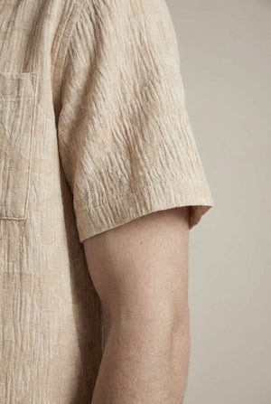 Kessler Shirt Co-Ord - Ecru / Stone