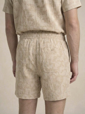 Kessler Shorts Co-Ord - Ecru / Stone