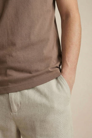 Lars Short Sleeve T-Shirt - Mocha