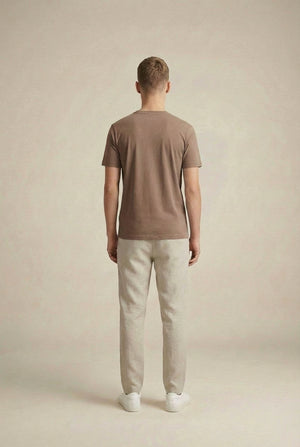 Lars Short Sleeve T-Shirt - Mocha