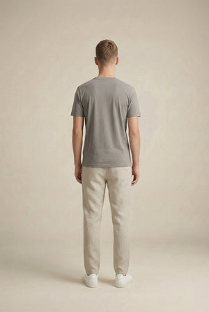 Lars Short Sleeve T-Shirt - Soft Silver