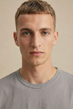 Lars Short Sleeve T-Shirt - Soft Silver