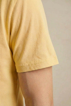 Lars Short Sleeve T-Shirt - Soft Yellow