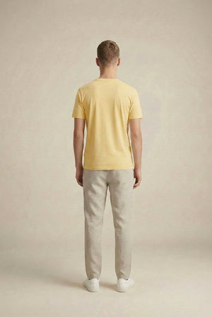 Lars Short Sleeve T-Shirt - Soft Yellow