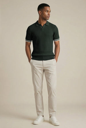 Leena Polo - Bottle Green