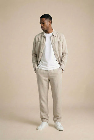 Locke Long Sleeve Shirt - Natural